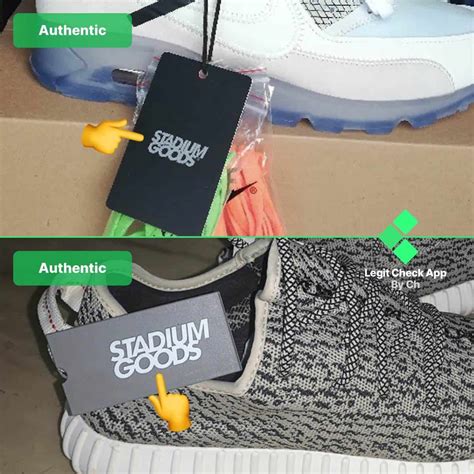 stadium goods counterfeit tags